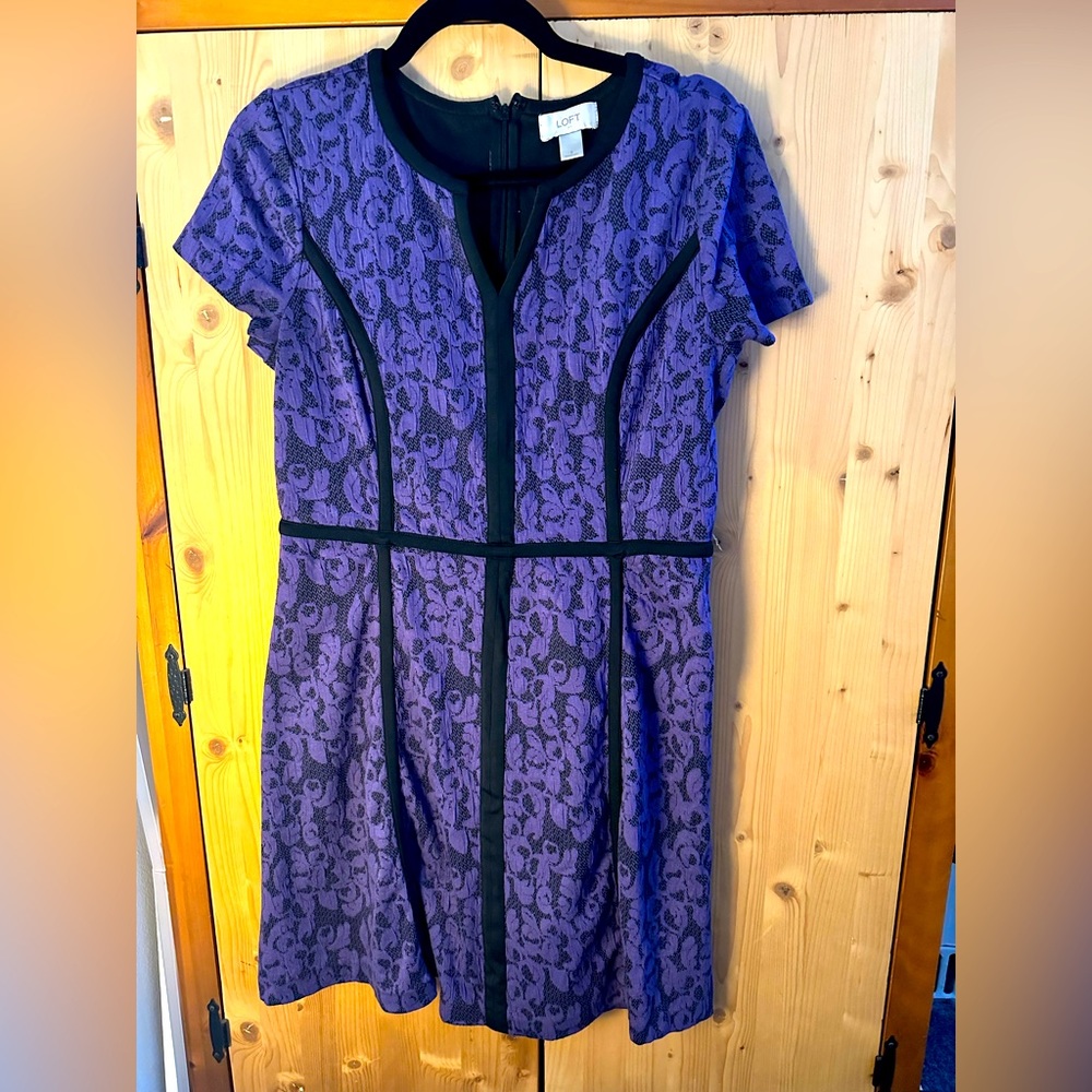 Loft Midi Skater Dress